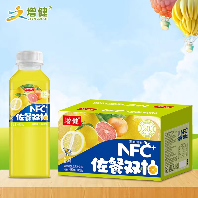 NFC佐餐果汁双柚味480mlx15